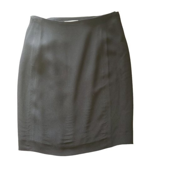 Vintage Ports International black black wrap skirt - Picture 3 of 6